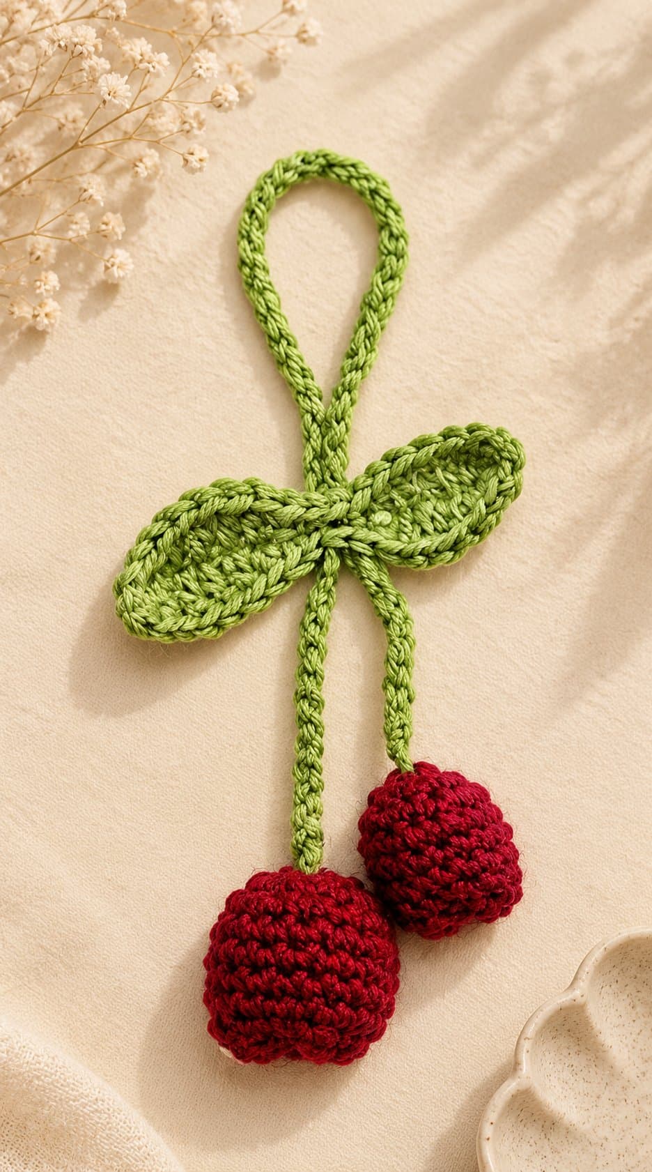 Tulip Crochet Hair Tie